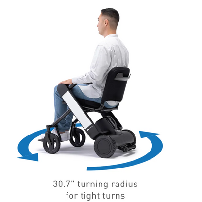 WHILL Model F Travel Power Chair