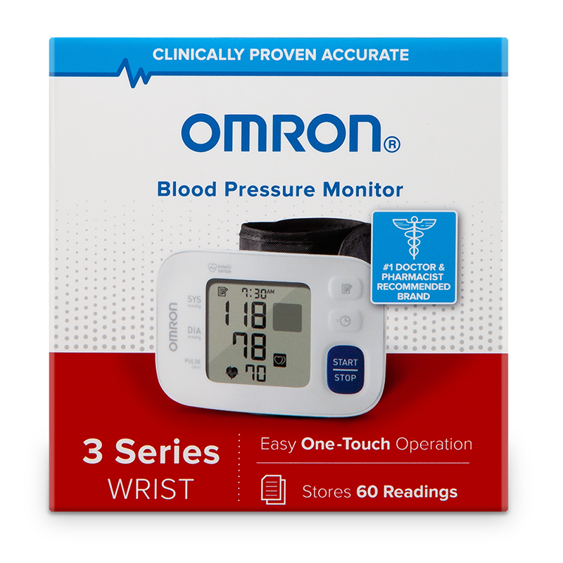 Omron® 3 Series® Wrist Blood Pressure Monitor