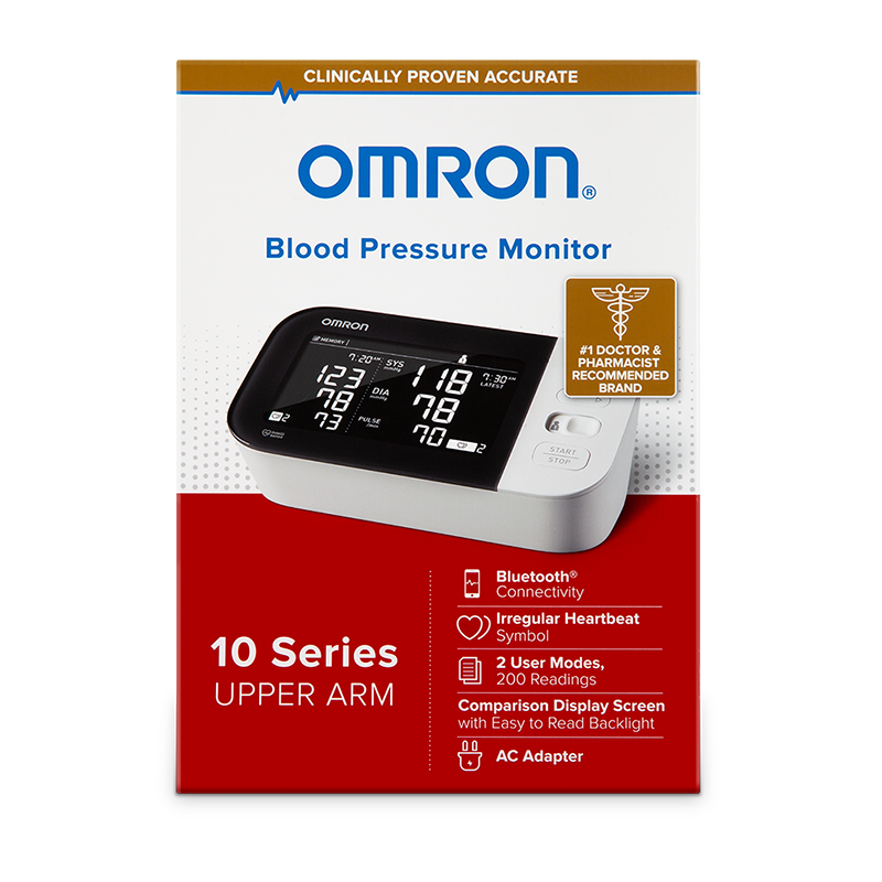 Omron® 10 Series® Wireless Upper Arm Blood Pressure Monitor