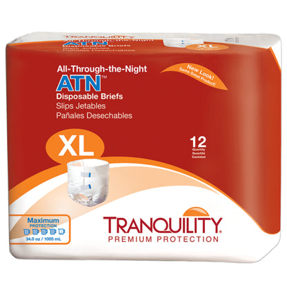 Tranquility ATN Briefs, All-Thru-the-Night Maximum Absorbency