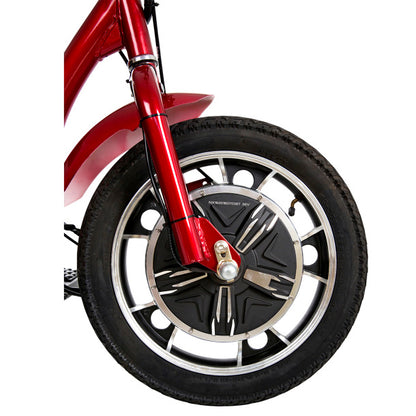 Drive 3 ZooMe Wheel Electric Scooter  300 lbs. Weight Capacity Red