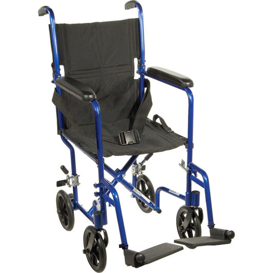 Drive Medical Lightweight Aluminum Transport Chair
