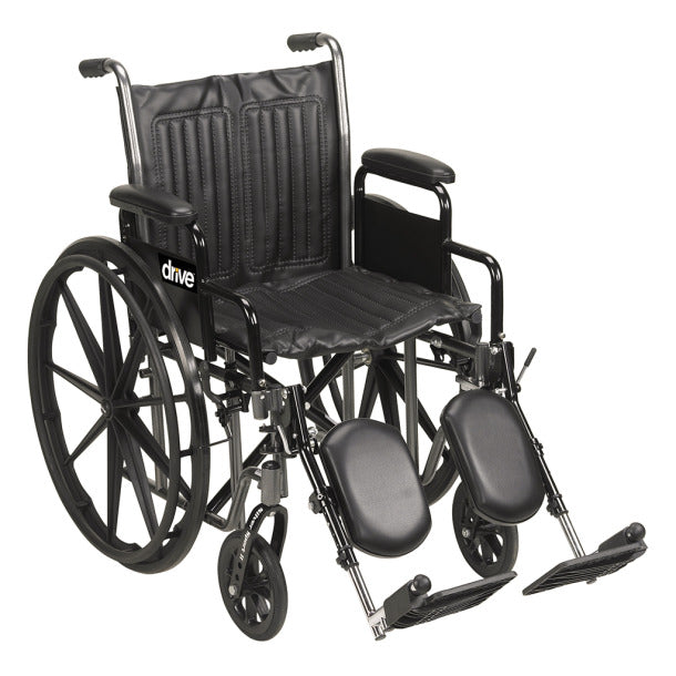 Drive™ Silver Sport 2 Wheelchair 18in