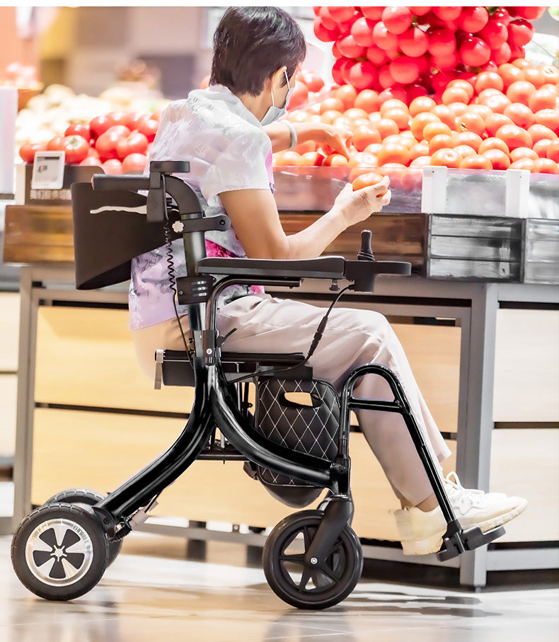 Miracle Mobility 4N1 Walker Wheelchair
