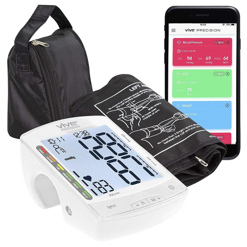 Blood Pressure Monitor Compatible with Smart Devices