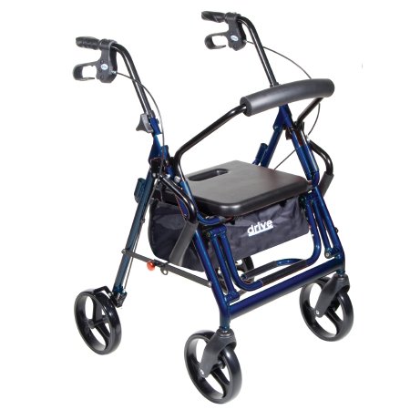 Drive™ Duet 4 Wheel Rollator / Transport Wheelchair
