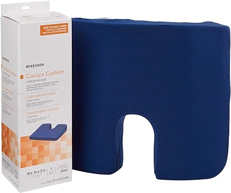 McKesson Coccyx Support Seat Cushion 18 x 14 x 3