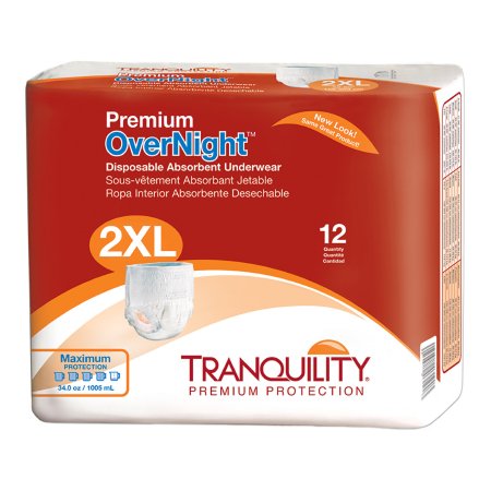 Tranquility Premium OverNight Disposable Absorbent Underwear