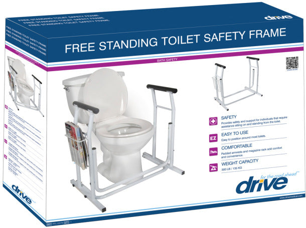Drive Free-Standing Toilet Safety Rail