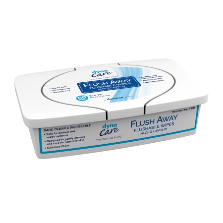 Dynarex Flushable Personal Wipe Adult Tub