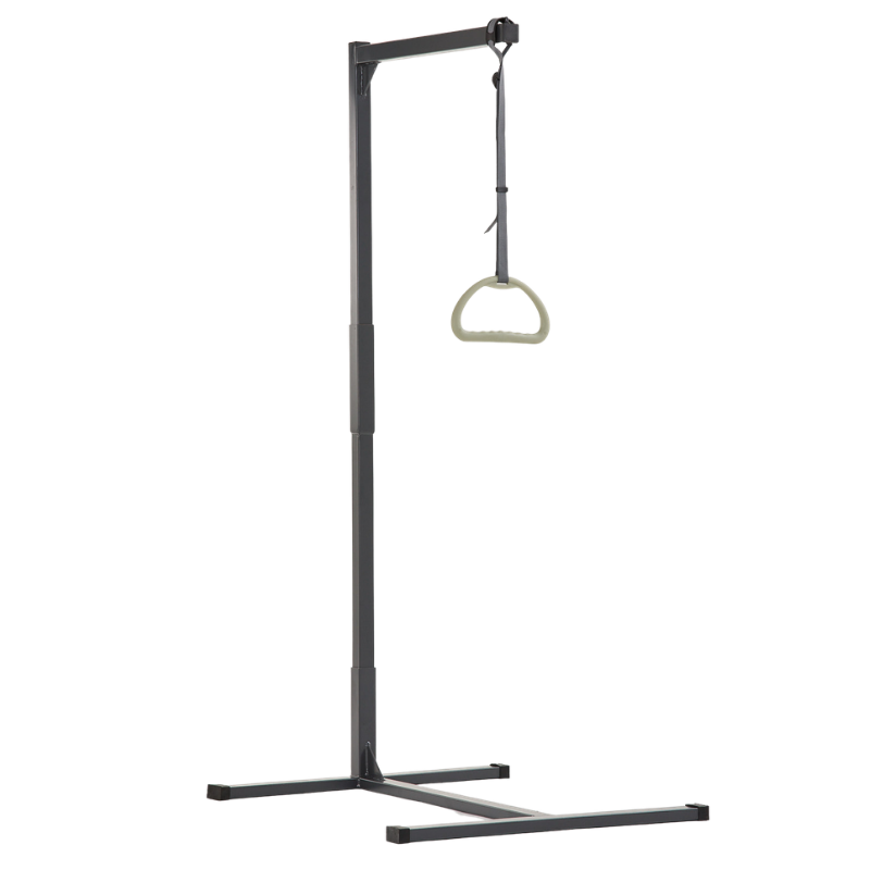 Icare freestanding over bed pole with adjustable trapeze handle