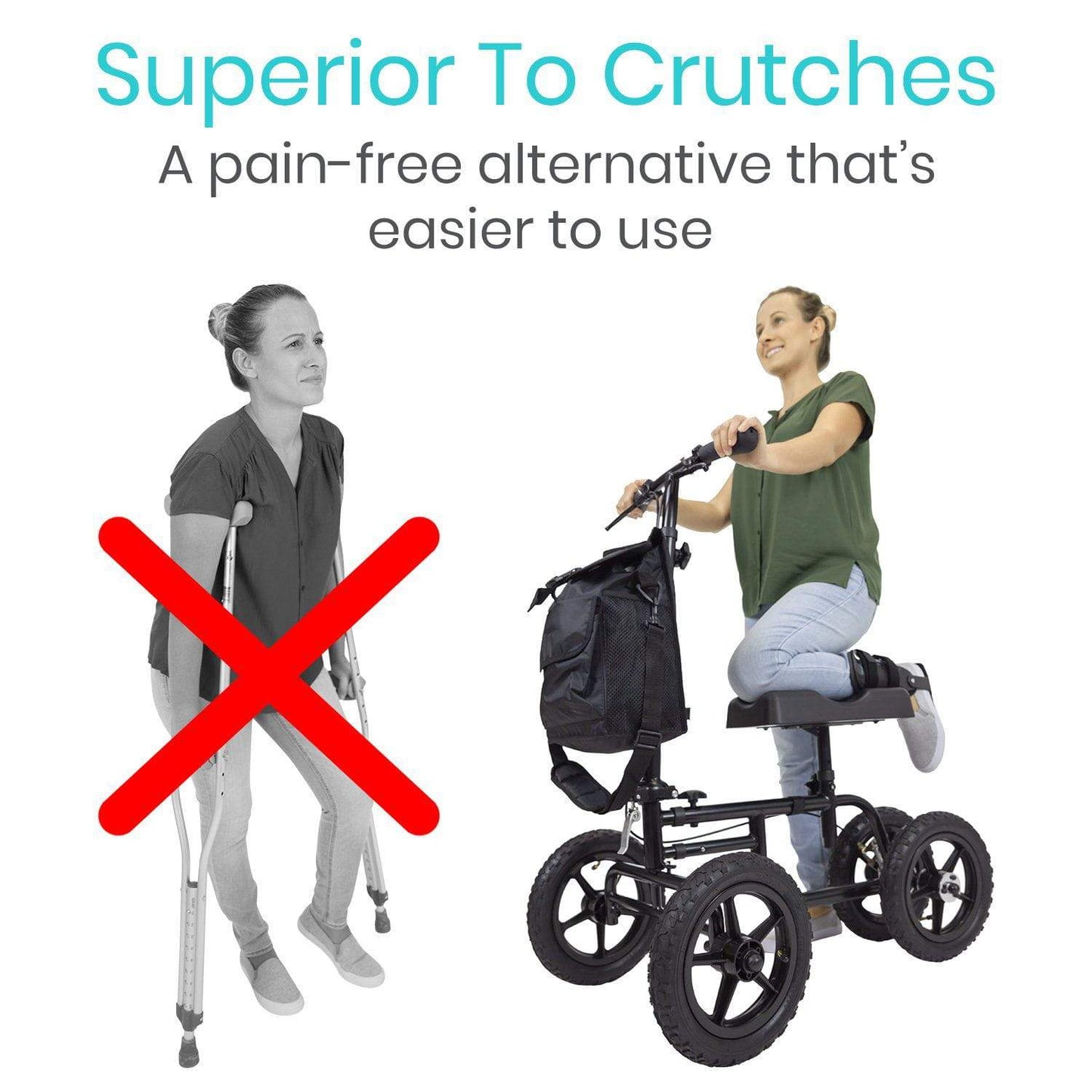 Vive All Terrain Knee Scooter