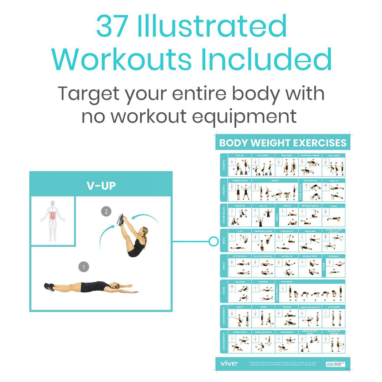 Bodyweight Workout Poster