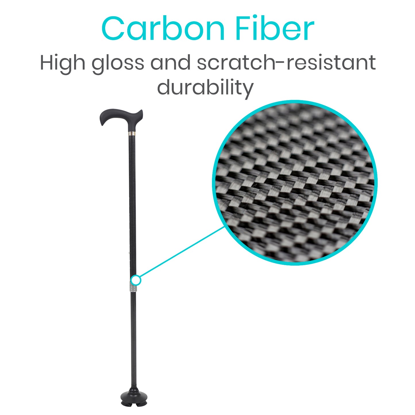 Carbon Fiber Standing Cane