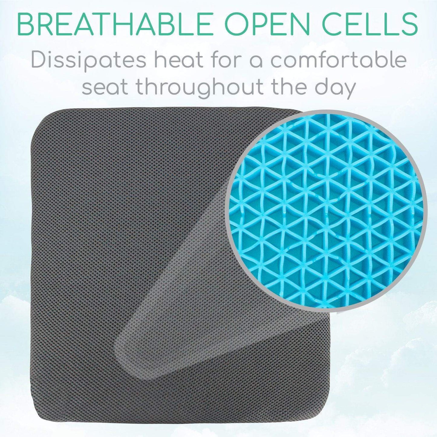 Honeycomb Gel Seat Cushion