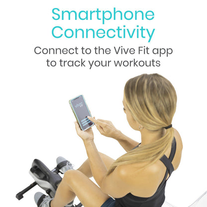 Magnetic Pedal Exerciser Compatible with Smart Devices