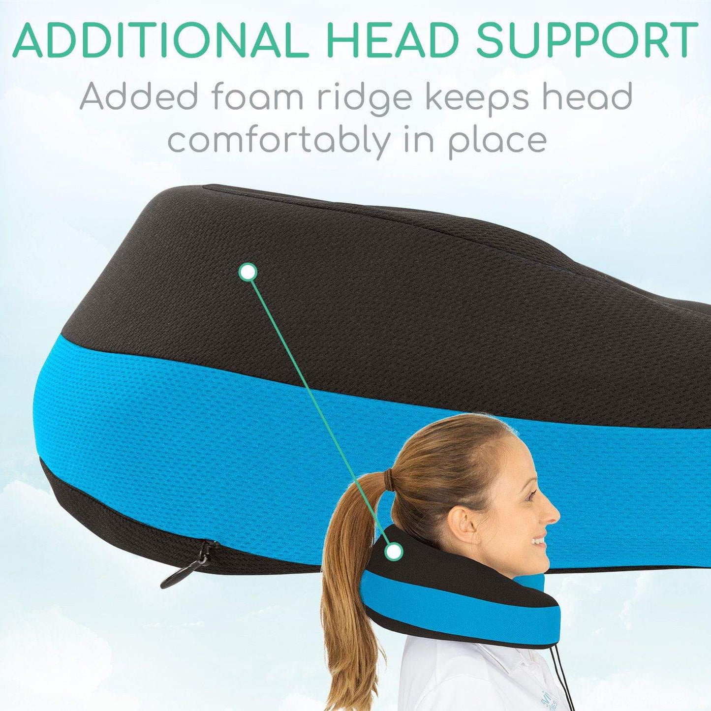 Memory Foam Neck Pillow