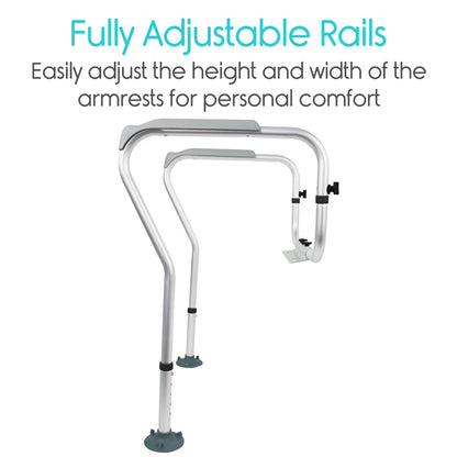 Toilet Safety Rail (2 Pack)