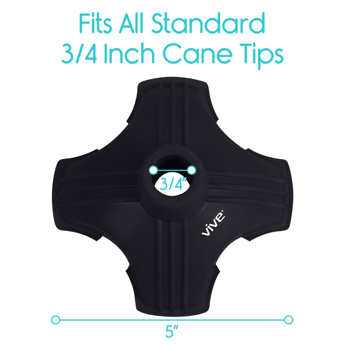 Vive 4-point Cane Tip