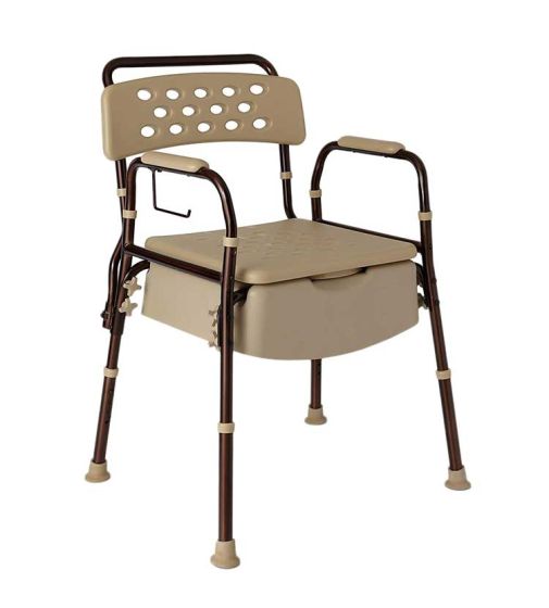 Medline Steel Commode with Microban