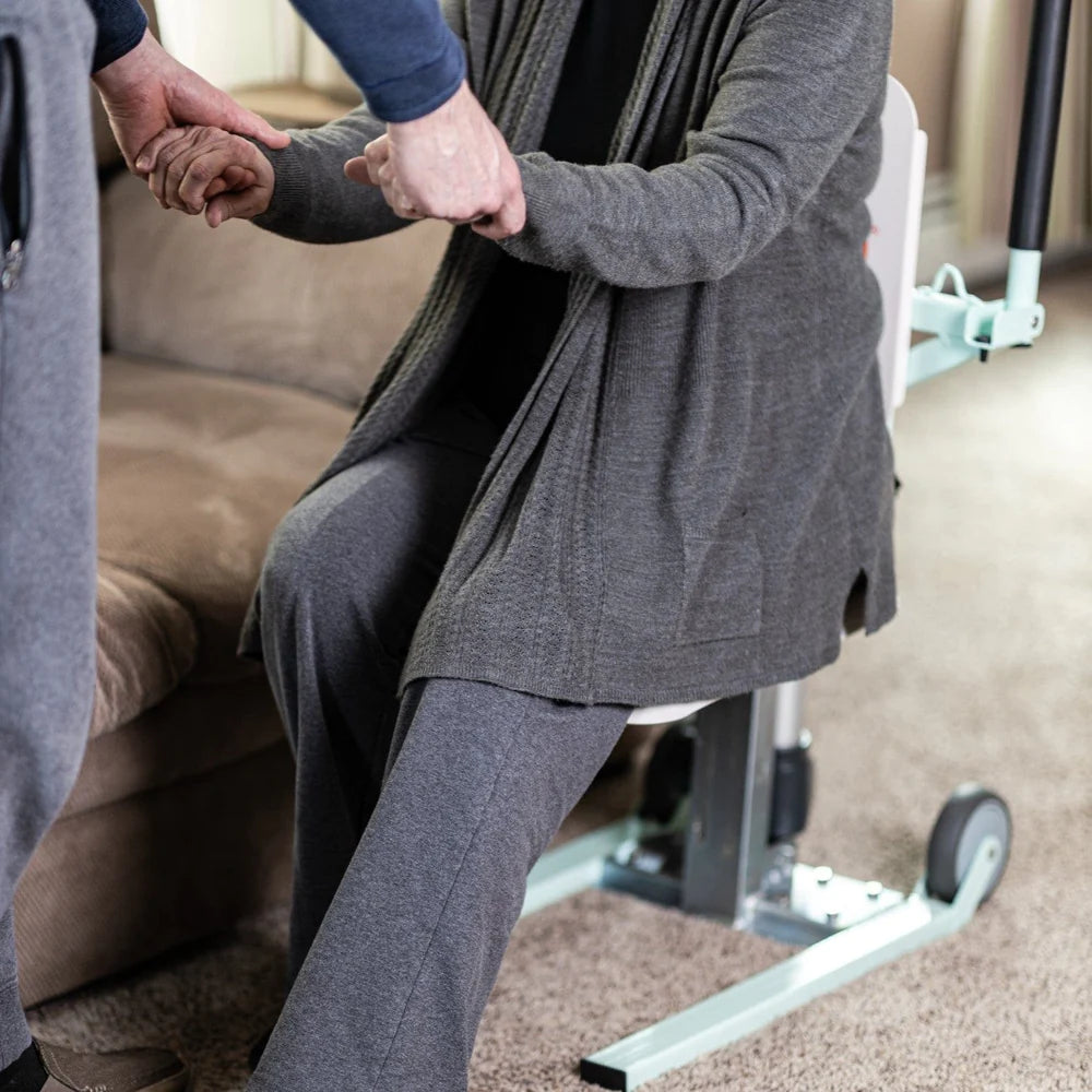 SuperHandy Electric Floor to Chair Mobility Lift - Seat Transfer Assistance, 330Lbs Weight Limit