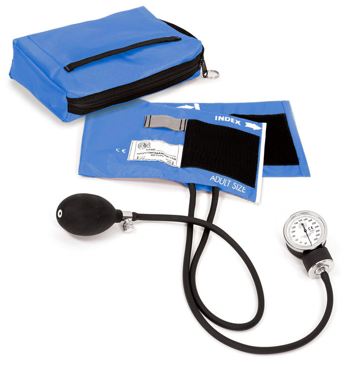 Premium Blood Pressure Aneroid Sphygmomanometer & Carrying Case