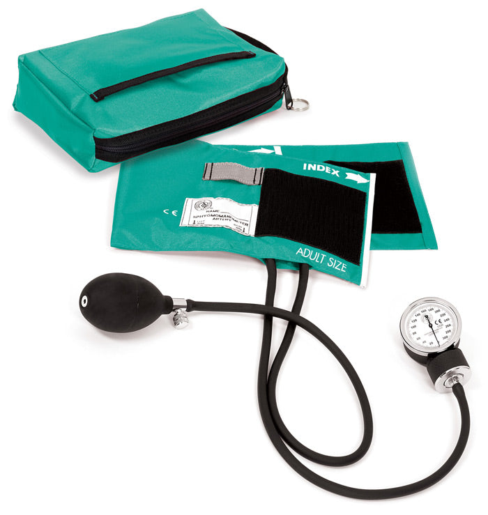 Premium Blood Pressure Aneroid Sphygmomanometer & Carrying Case