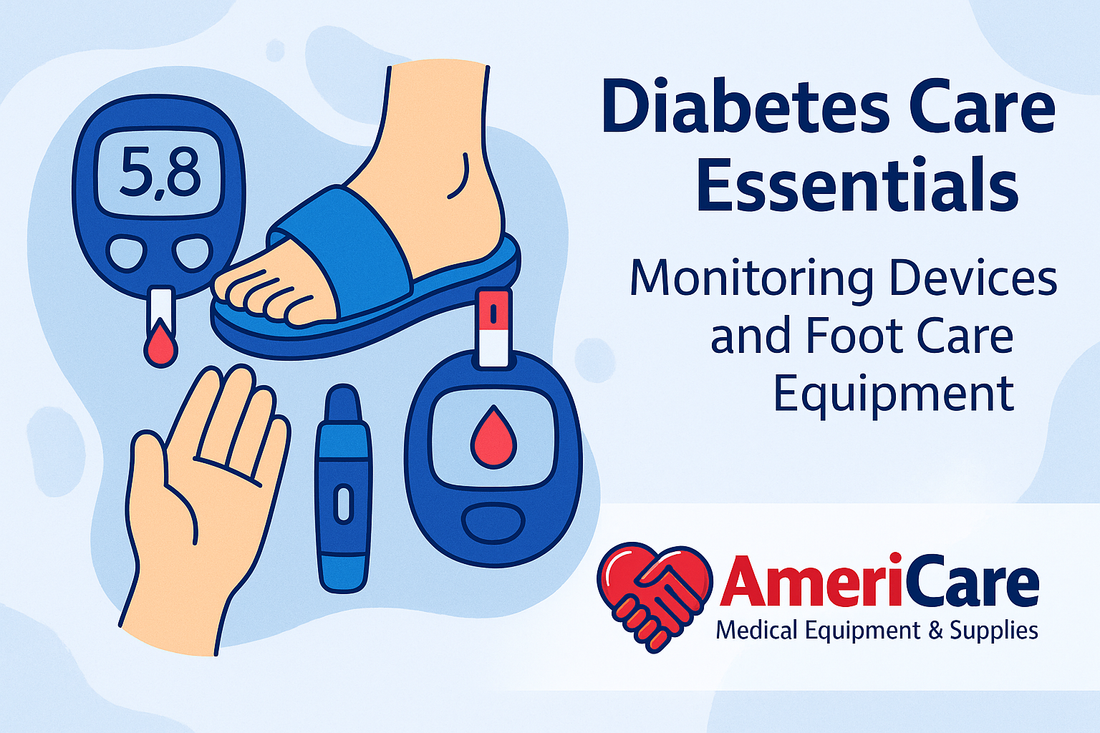 Diabetes Care Essentials: Monitoring Devices and Foot Care Equipment