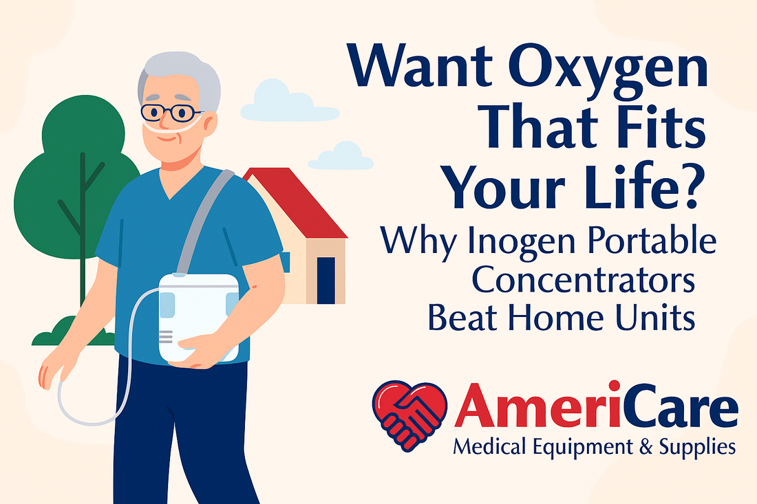 Want Oxygen That Fits Your Life? Why Inogen Portable Concentrators Beat Home Units