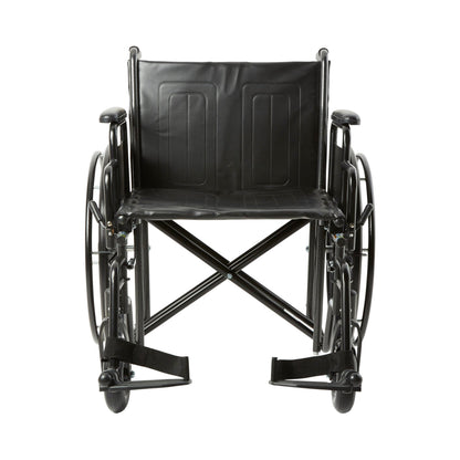 Bariatric Wheelchair McKesson 22 Inch Adult 450 lbs