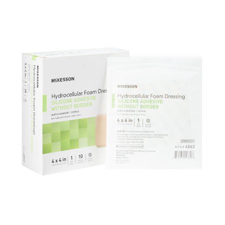 McKesson Foam Dressing  4X4in