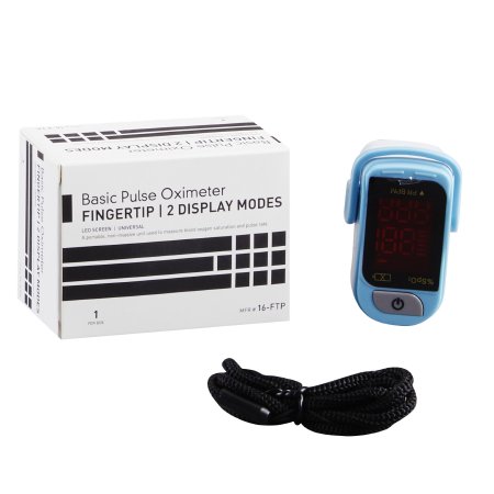 Basic Pulse Oximeter Fingertip 2 Display Modes