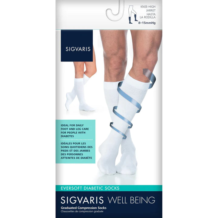 Sigvaris EverSoft Diabetic Sock 8-15mmHg