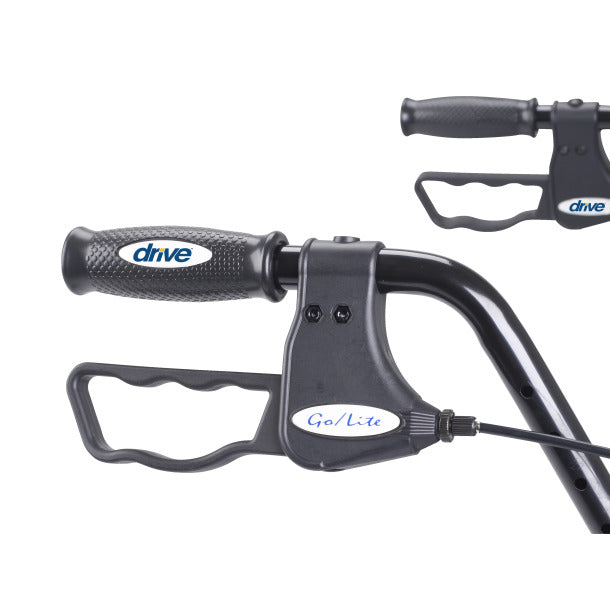 Drive™ Go-Lite Bariatric Steel Rollator