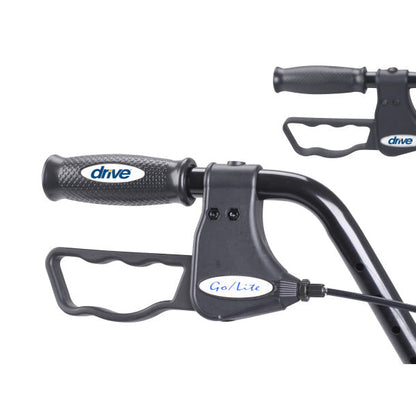 Drive™ Go-Lite Bariatric Steel Rollator