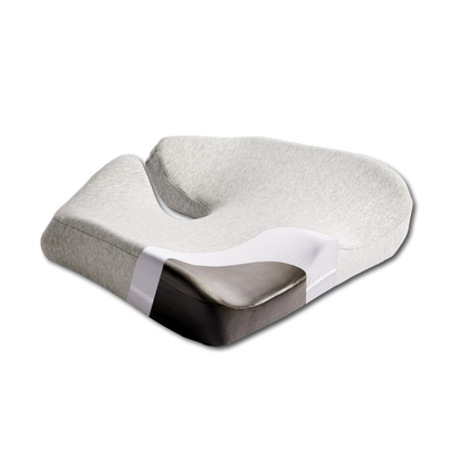 Icare Reform seat support cushion with coccyx relief cutout