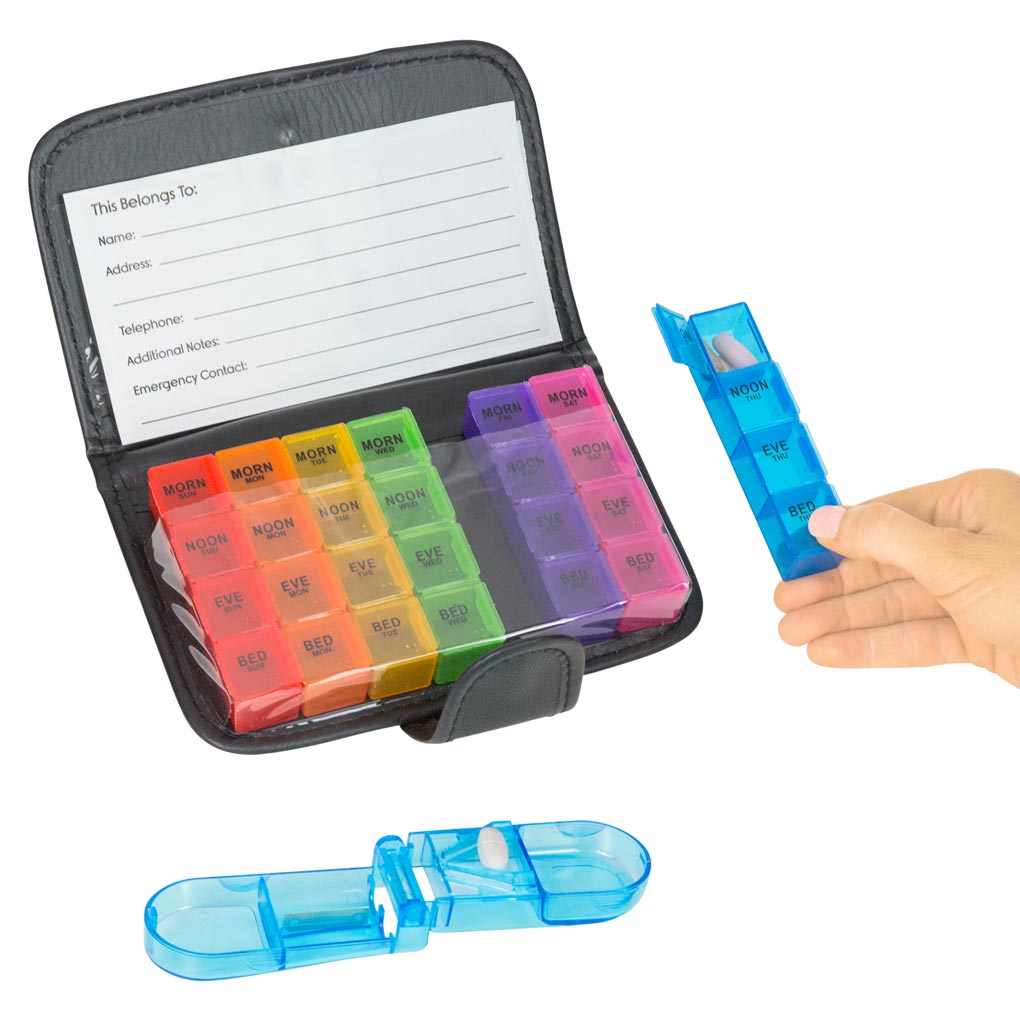 Vive Travel Pill Organizer (Faith Case)