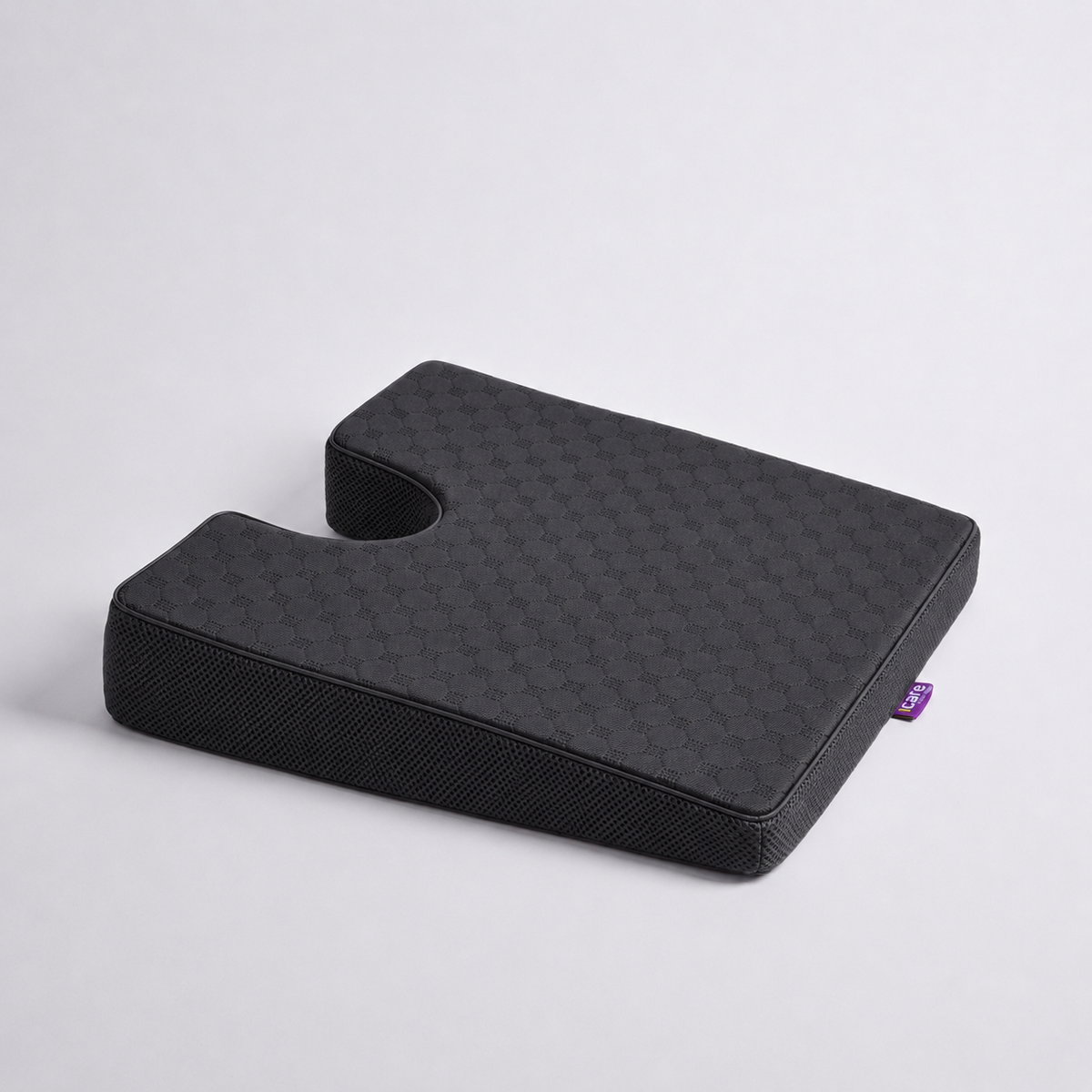 Icare Supporta coccyx wedge cushion with tailbone cutout