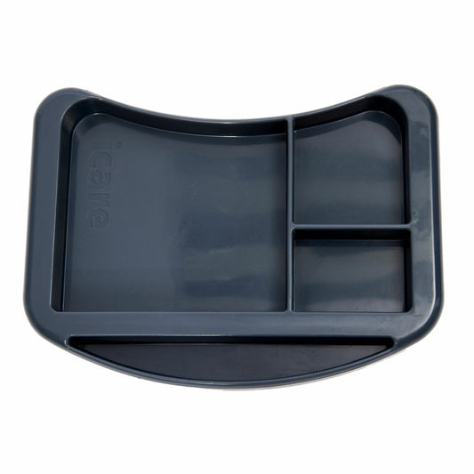 Icare non-slip silicone organiser tray with four compartments