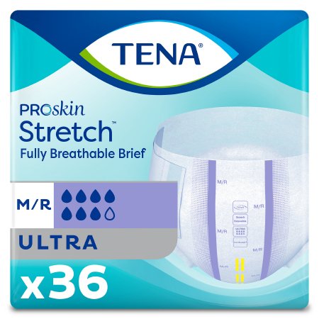 TENA ProSkin Stretch™ Adult Briefs  Disposable Heavy Absorbency