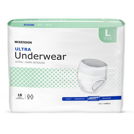 McKesson Unisex Adult Absorbent Underwear Ultra Pull On