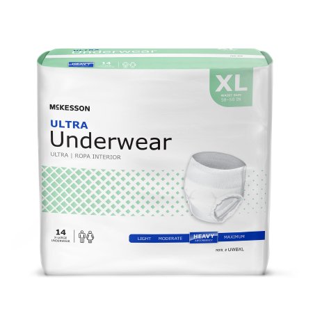 McKesson Unisex Adult Absorbent Underwear Ultra Pull On