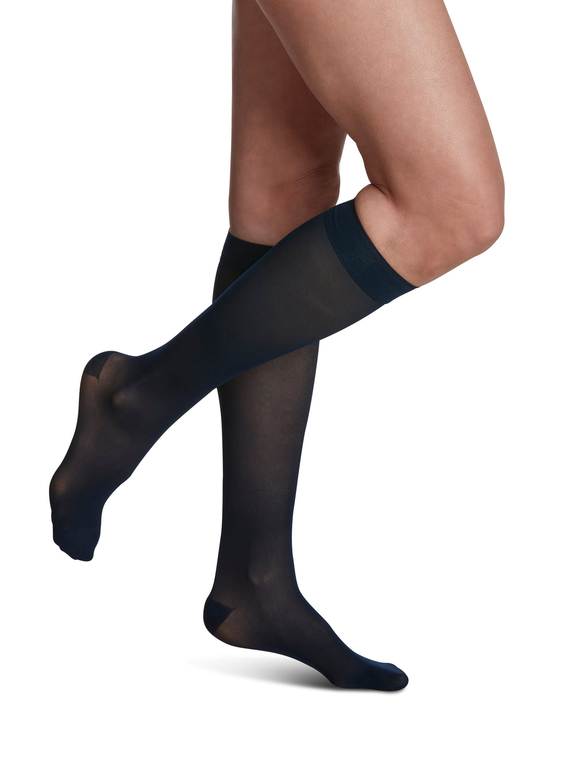 Sigvaris Women's Style Sheer Calf Compression Stockings