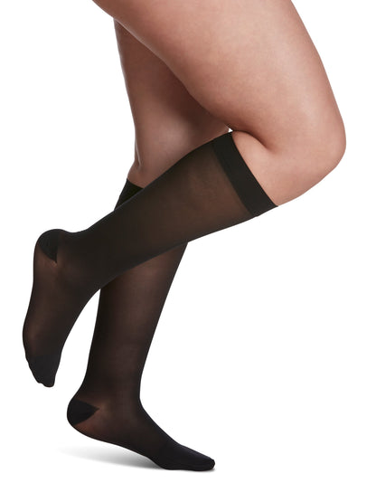 Sigvaris Women's Style Sheer Calf Compression Stockings