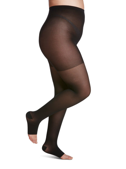 Sigvaris Women's Style Sheer Pantyhose Open-Toe