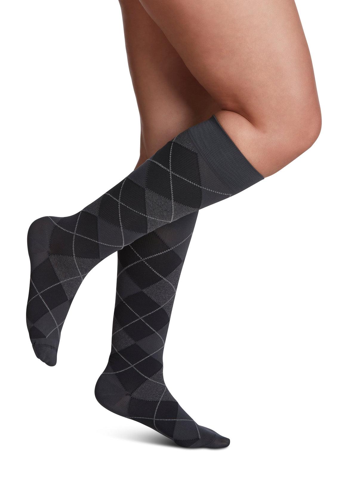 Sigvaris Women's Style Microfiber Patterns Calf 20-30 mmHg