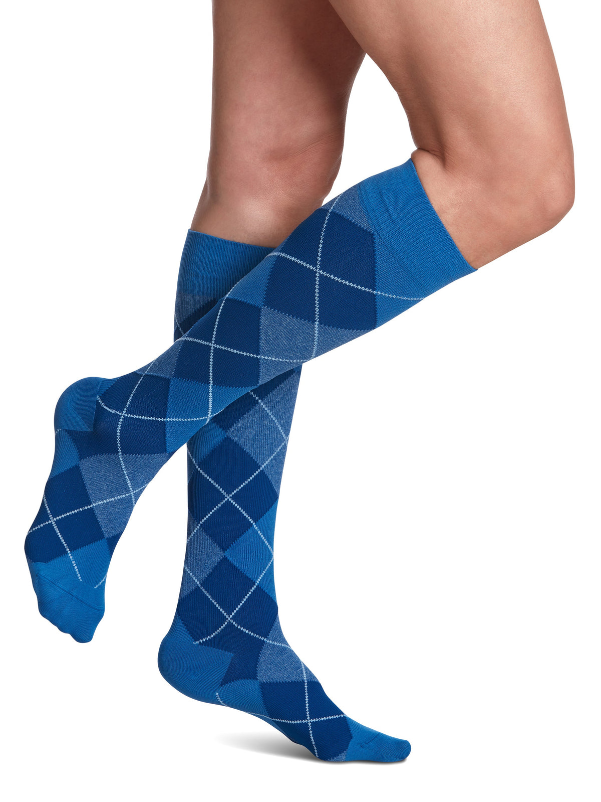Sigvaris Women's Style Microfiber Patterns Calf 20-30 mmHg