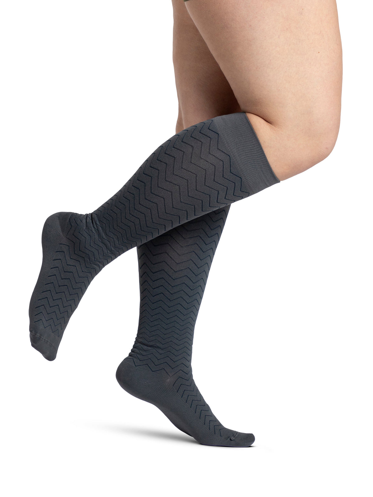 Sigvaris Women's Style Microfiber Patterns Calf 20-30 mmHg