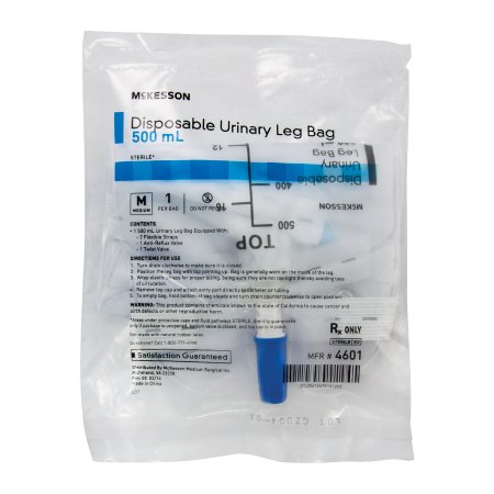 McKesson Disposable Urinary Leg Bag