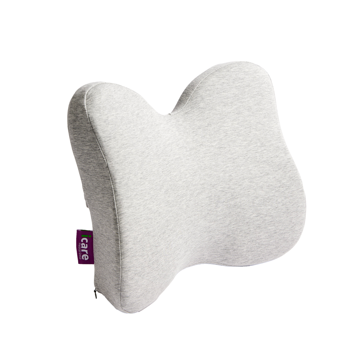 Icare Reform low back support cushion with lumbar contour
